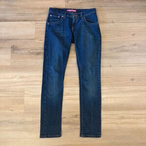 Y2K Women’s Levi’s Low Rise Slouch Skinny Blue Jeans Indie Sleaze Casual Chic 31